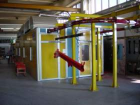 Powder coating equipment